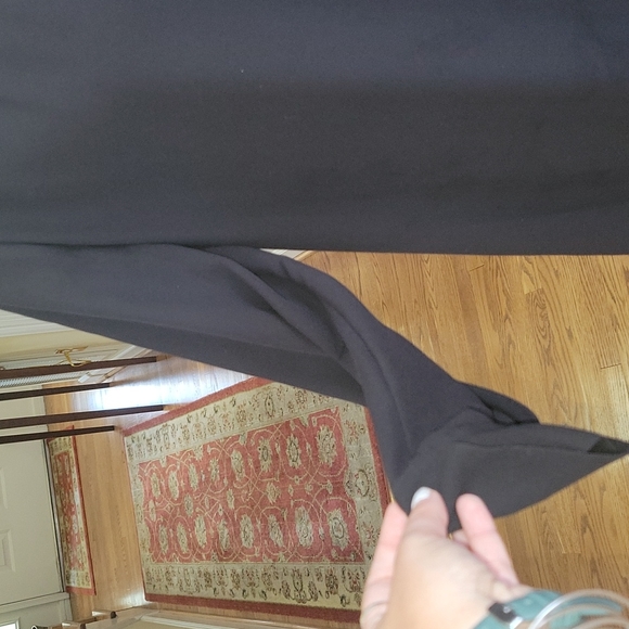 BCBGMAXAZRIA Ashton black chiffon shift dress XS - Picture 3 of 7